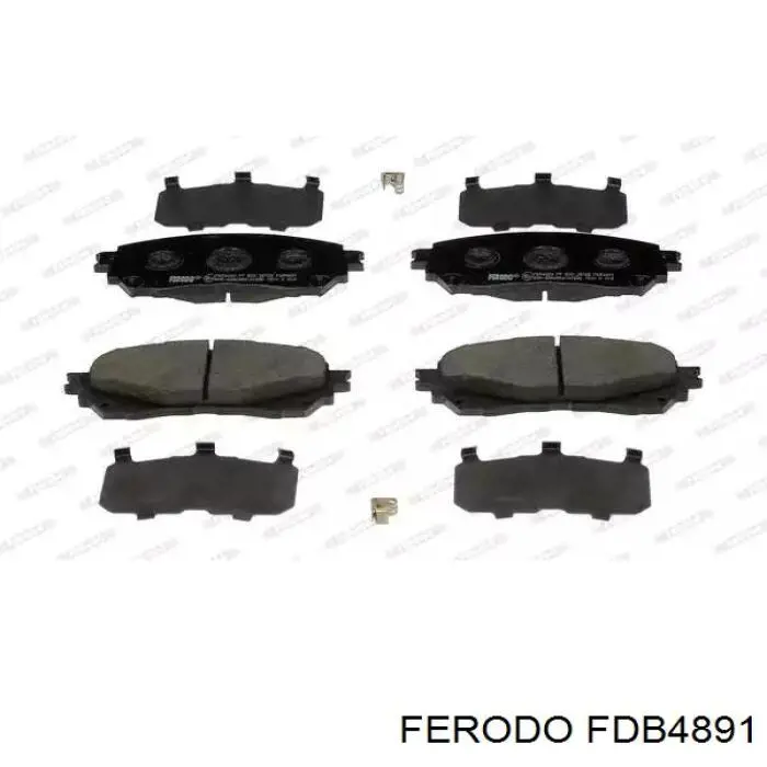 FDB4891 Ferodo Klocki hamulcowe przednie tarczowe