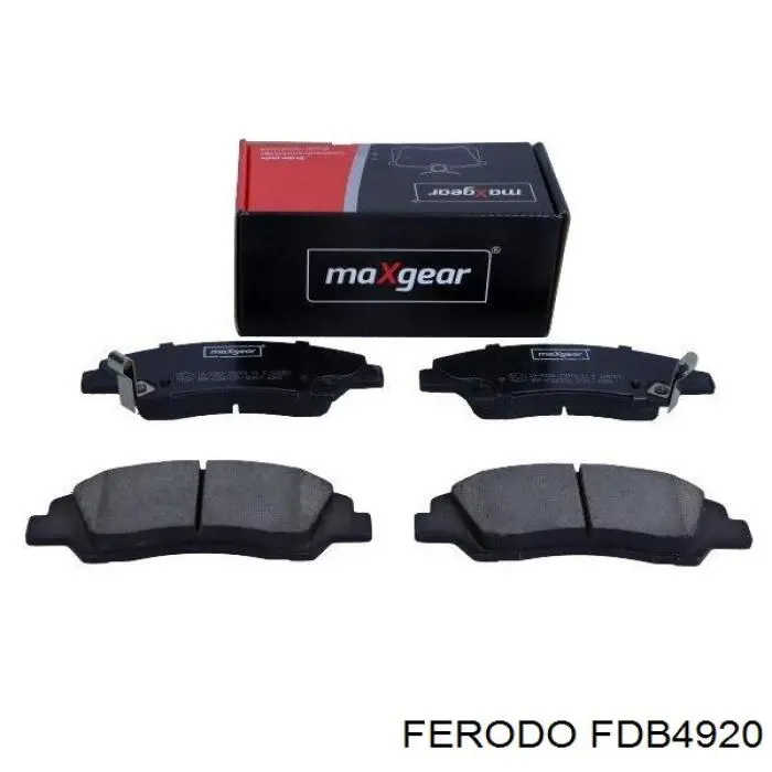 Klocki hamulcowe przednie tarczowe Ferodo FDB4920 cena, od 27,00 USD