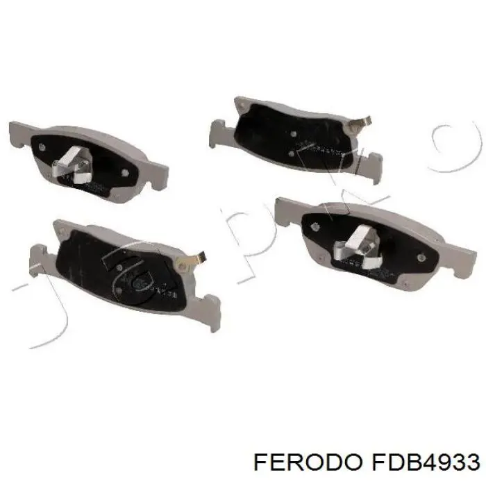 Klocki hamulcowe przednie tarczowe Ferodo FDB4933 cena, od 32,75 USD