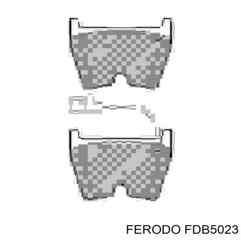 Klocki hamulcowe przednie tarczowe Ferodo FDB5023 cena, od 87,40 USD