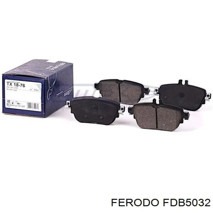 Klocki hamulcowe przednie tarczowe Ferodo FDB5032 cena, od 44,28 USD