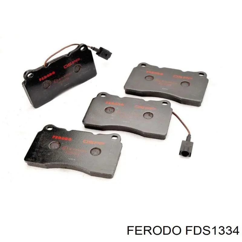 Do koszyka FDS1334 Ferodo Klocki hamulcowe przednie tarczowe
