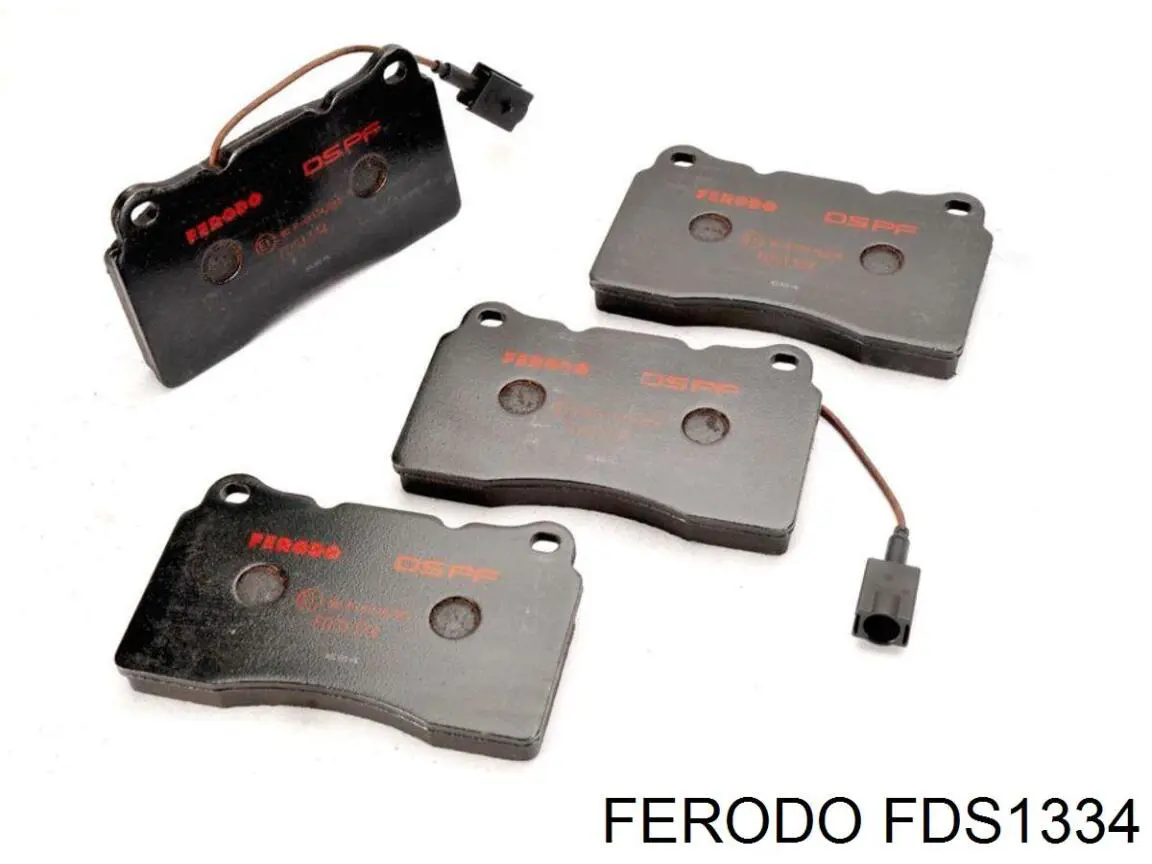 Klocki hamulcowe przednie tarczowe FDS1334 Ferodo