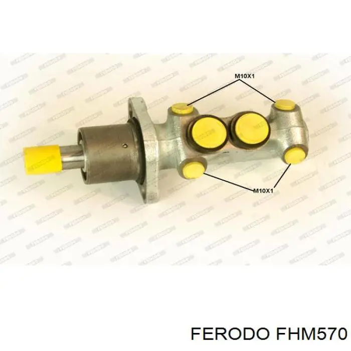 Główny cylinder hamulców Ferodo FHM570 cena, od 49,36 USD