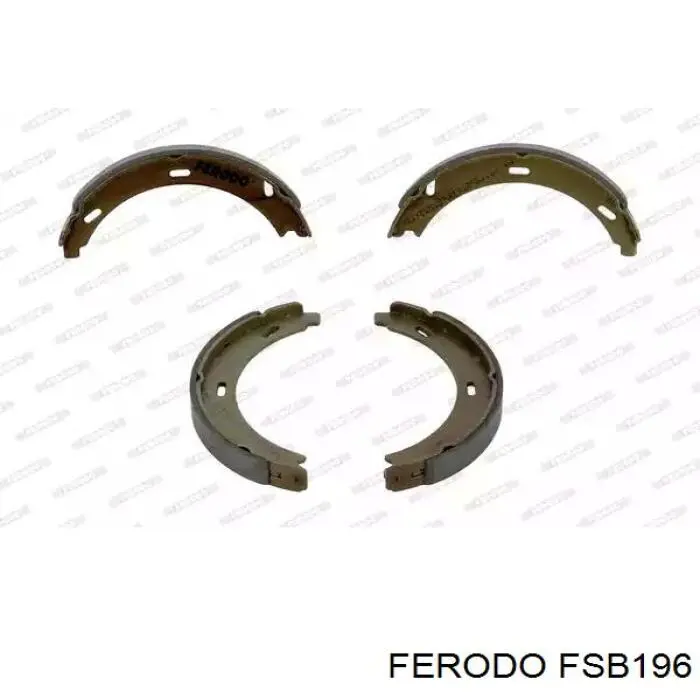 Klocki hamulca ręcznego Ferodo FSB196 cena, od 18,80 USD