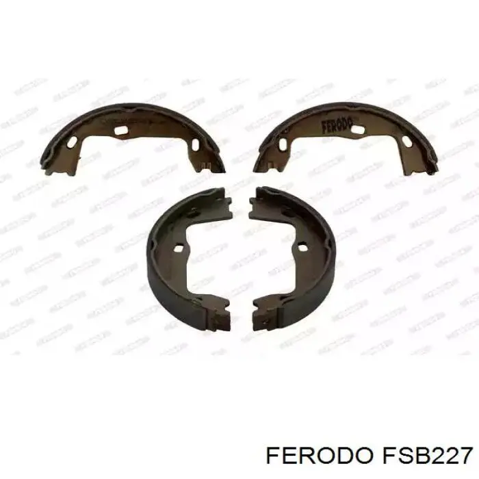 Klocki hamulca ręcznego Ferodo FSB227 cena, od 19,47 USD