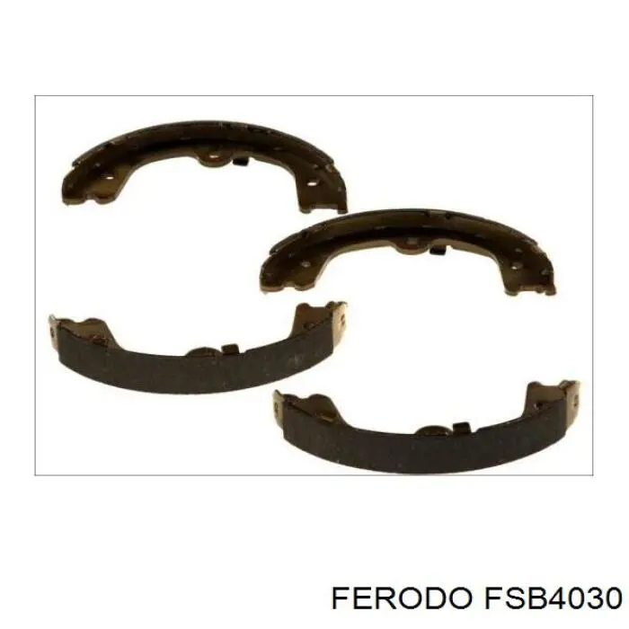 Do koszyka FSB4030 Ferodo Klocki hamulca ręcznego