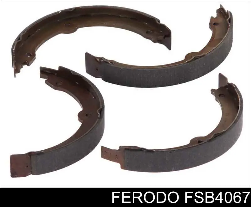 Klocki hamulca ręcznego Ferodo FSB4067 cena, od 39,80 USD