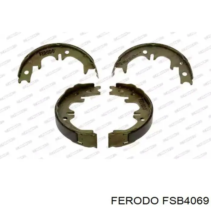 Klocki hamulca ręcznego Ferodo FSB4069 cena, od 26,25 USD