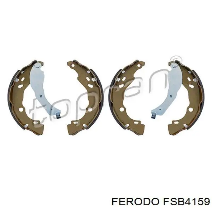 Klocki hamulcowe tylne bębnowe Ferodo FSB4159 cena, od 27,36 USD