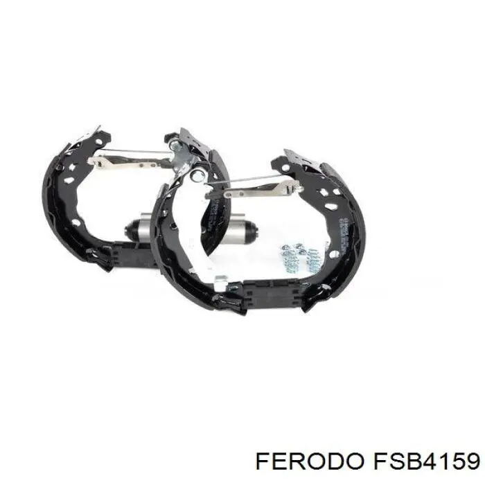 Do koszyka FSB4159 Ferodo Klocki hamulcowe tylne bębnowe