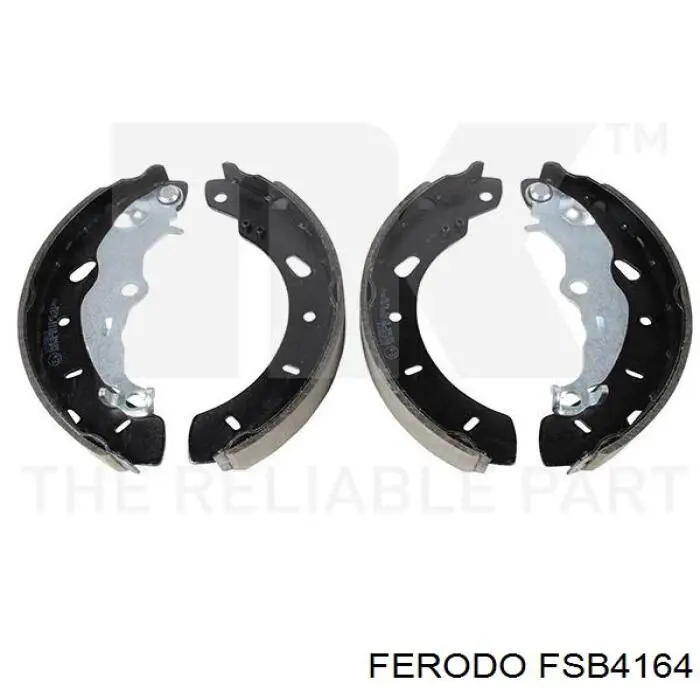 Klocki hamulcowe tylne bębnowe Ferodo FSB4164 cena, od 40,20 USD