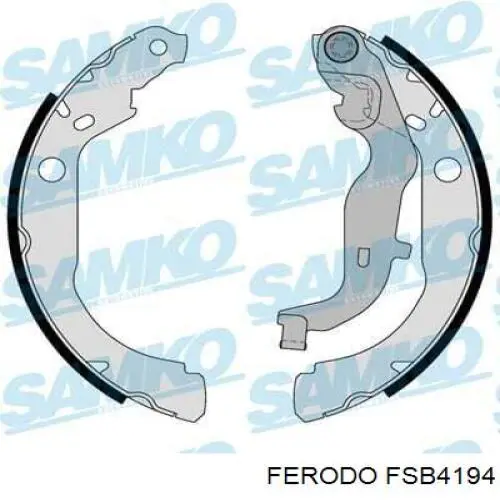 Klocki hamulcowe tylne bębnowe Ferodo FSB4194 cena, od 39,97 USD