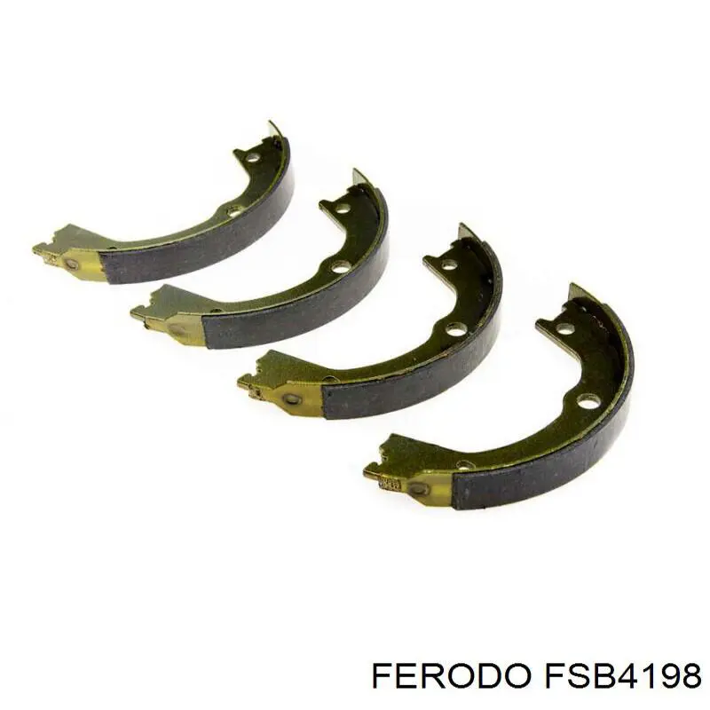 Do koszyka FSB4198 Ferodo Klocki hamulca ręcznego