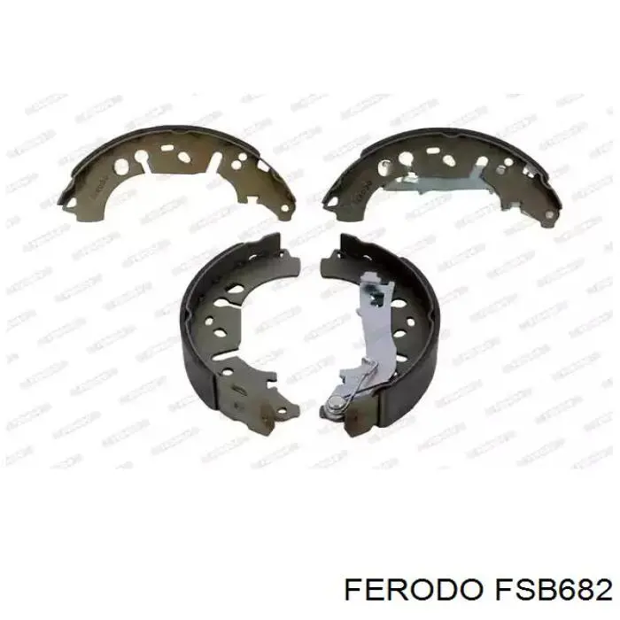 Klocki hamulcowe tylne bębnowe Ferodo FSB682 cena, od 30,60 USD