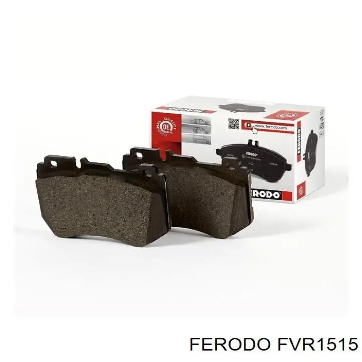 Do koszyka FVR1515 Ferodo Klocki hamulcowe przednie tarczowe