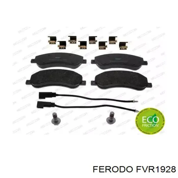 Klocki hamulcowe przednie tarczowe Ferodo FVR1928 cena, od 28,95 USD