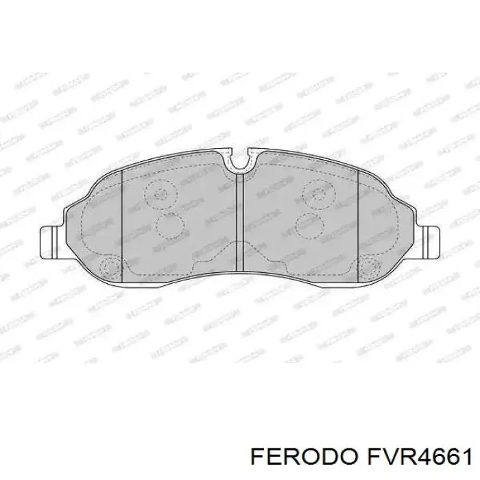 FVR4661 Ferodo Klocki hamulcowe przednie tarczowe