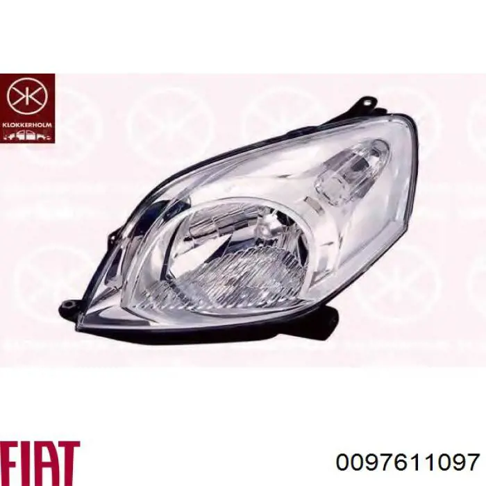 Reflektor lewy do Fiat Fiorino  146 Uno