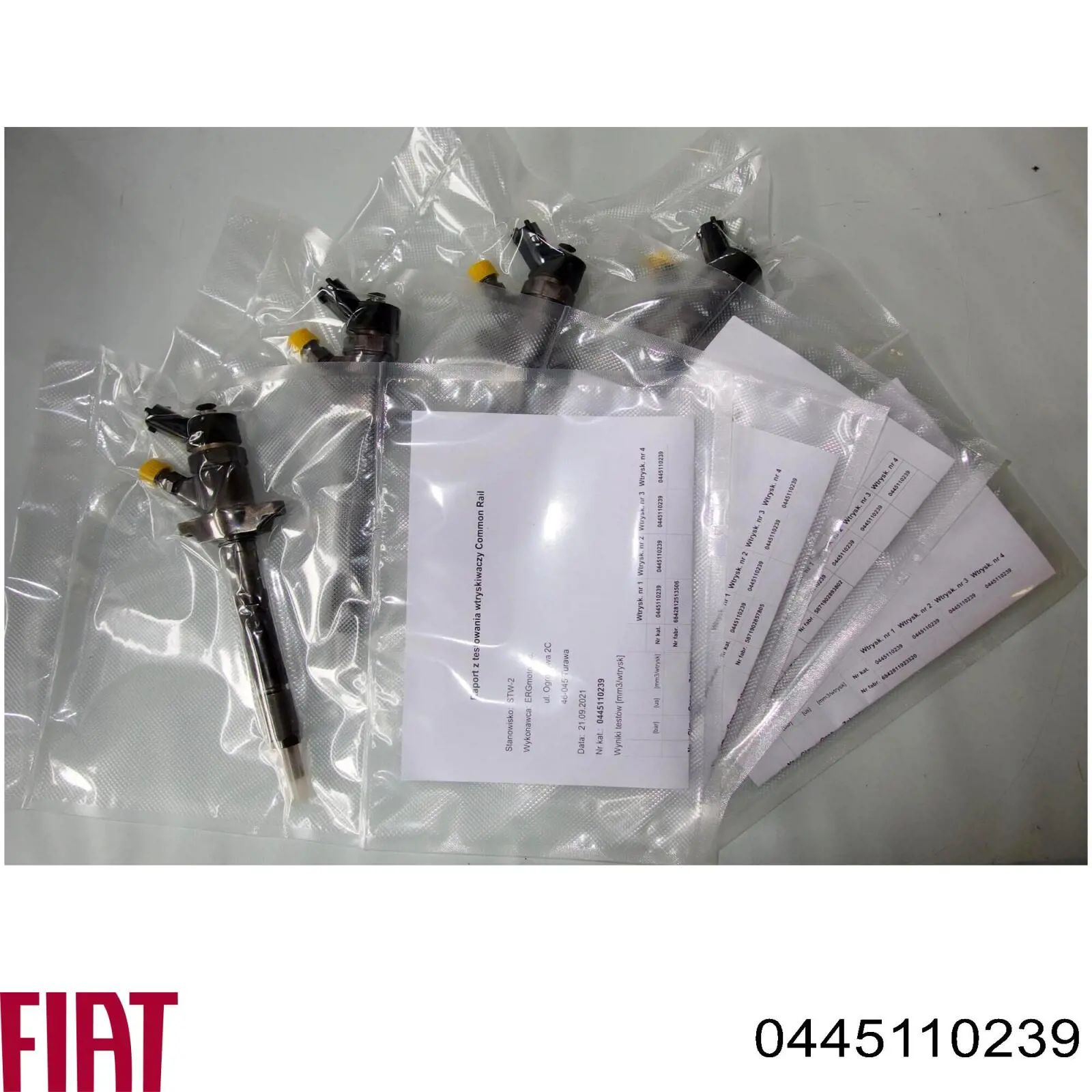 Do koszyka 445110239 Bosch Wtryskiwacz paliwa