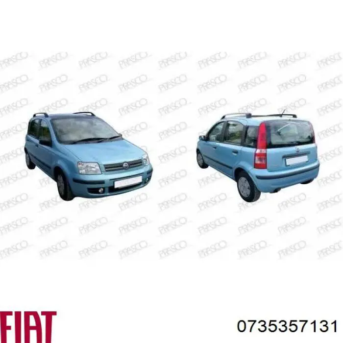 Zderzak przedni Fiat/Alfa/Lancia 0735357131 cena, od 71,51 USD