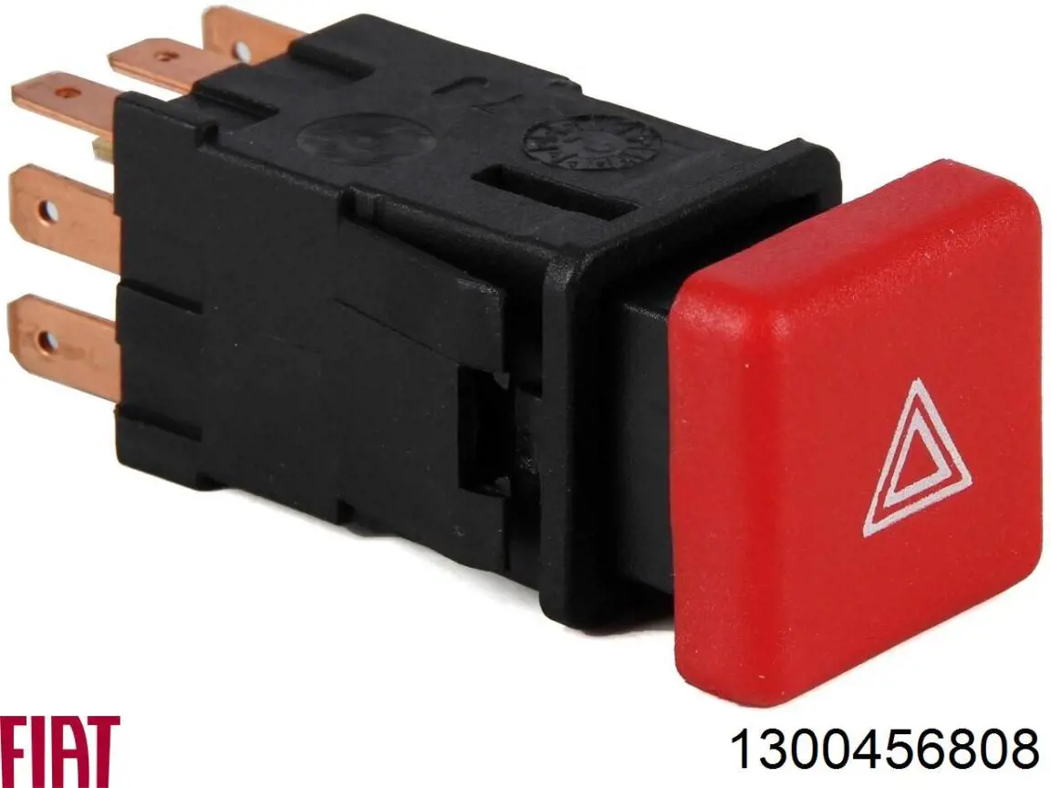 Do koszyka 1300456808 Fiat/Alfa/Lancia Przycisk włączania światła awaryjnego