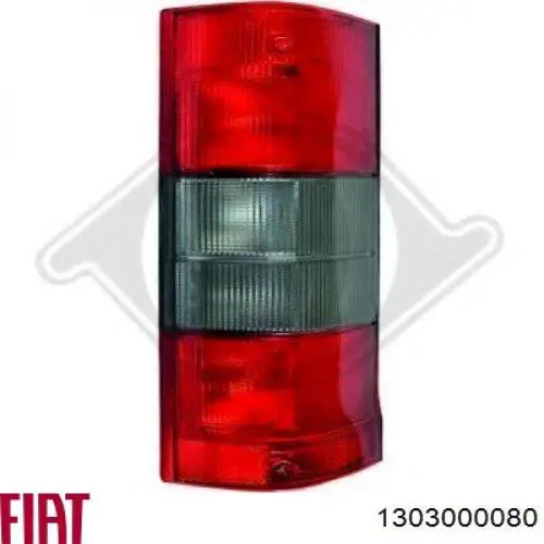 Do koszyka 1303000080 Fiat/Alfa/Lancia Lampa zespolona tylna lewa