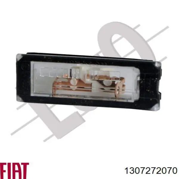 1307272070 Fiat/Alfa/Lancia Lampa oświetlenia tylnej tablicy rejestracyjnej