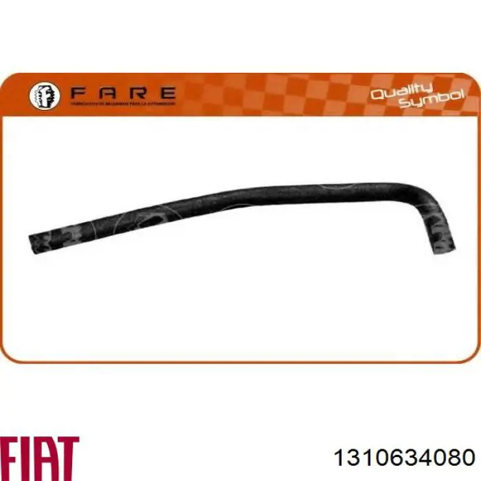 Króciec wentylacji kadłuba (separatora oleju) 1310634080 Fiat/Alfa/Lancia