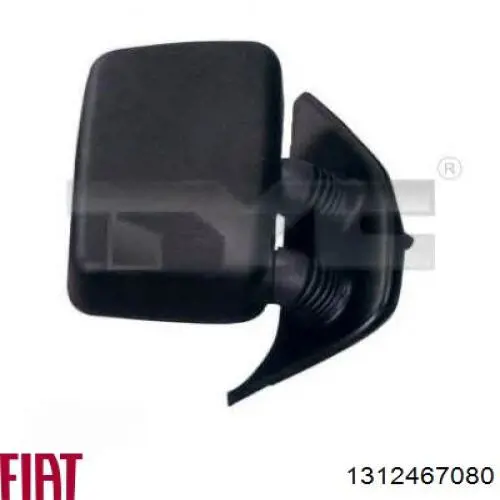 Do koszyka 1312467080 Fiat/Alfa/Lancia Lusterko wsteczne lewe