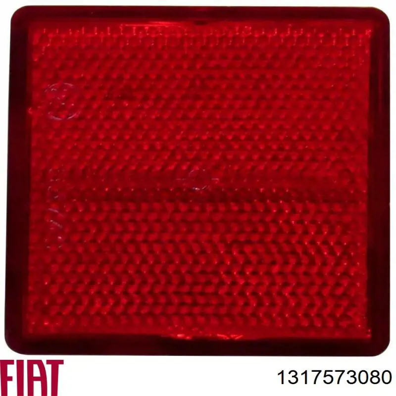 1317573080 Fiat/Alfa/Lancia Lampa odblaskowa zderzaka tylnego