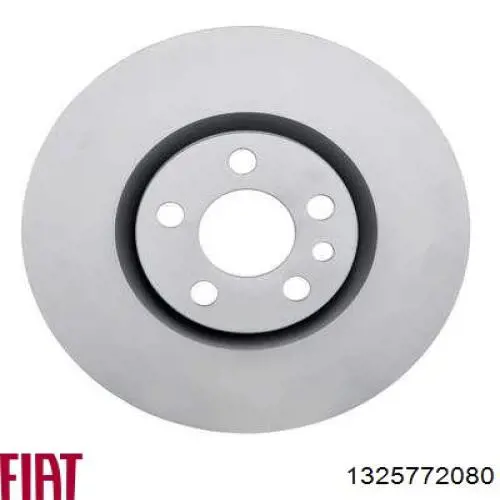 Do koszyka 1325772080 Fiat/Alfa/Lancia Tarcza hamulcowa przednia