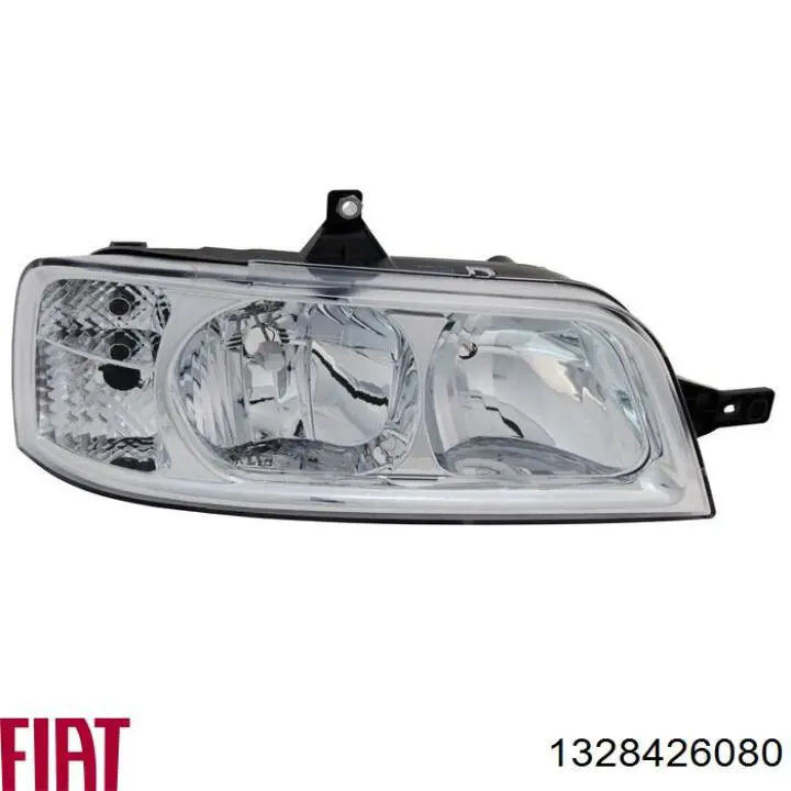 Do koszyka 1328426080 Fiat/Alfa/Lancia Reflektor lewy