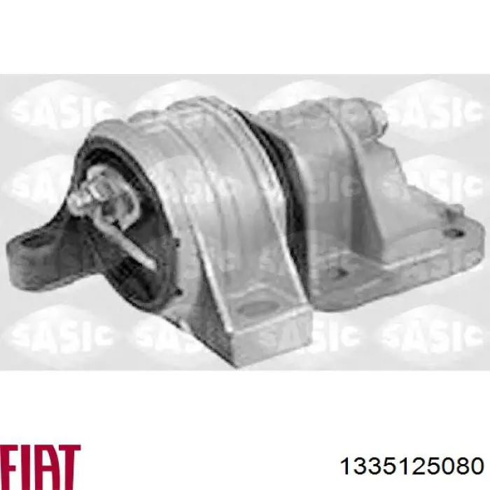 Do koszyka 1335125080 Fiat/Alfa/Lancia Poduszka (podpora) silnika lewa