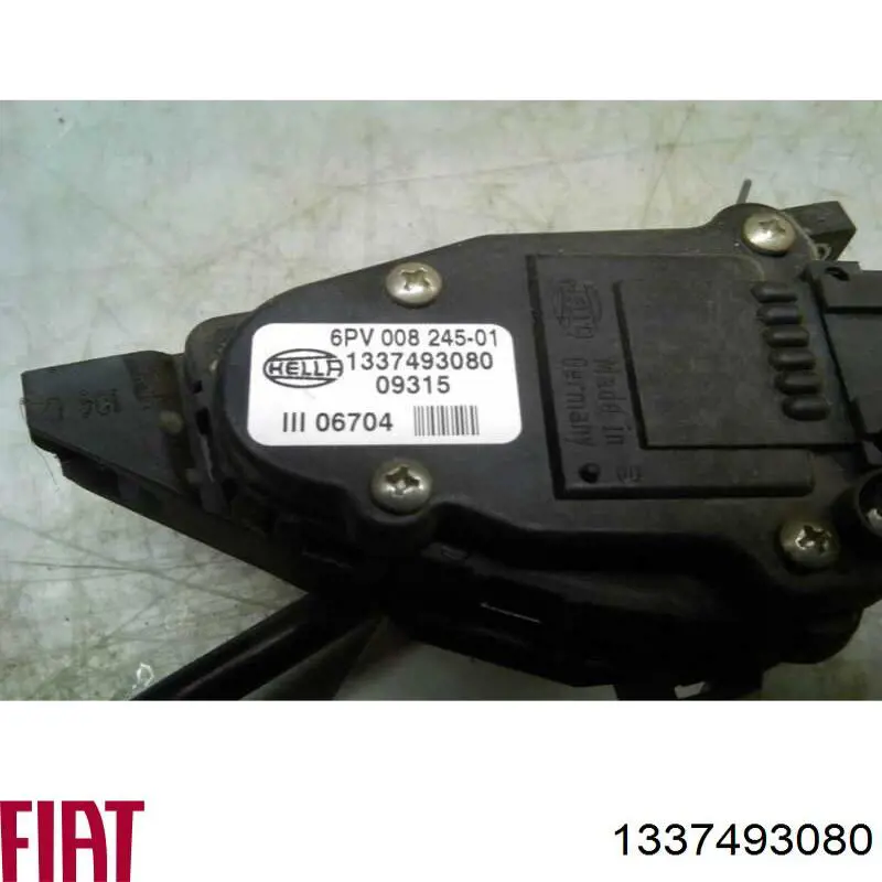 Pedał przyspieszenia (gazu) 1337493080 Fiat/Alfa/Lancia