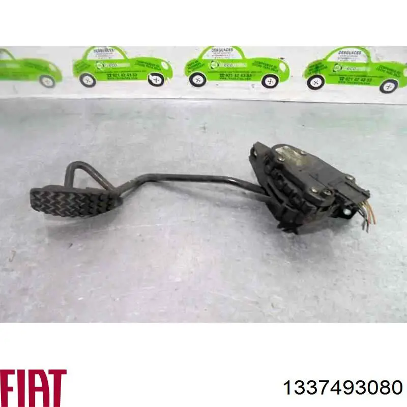 Do koszyka 1337493080 Fiat/Alfa/Lancia Pedał przyspieszenia (gazu)