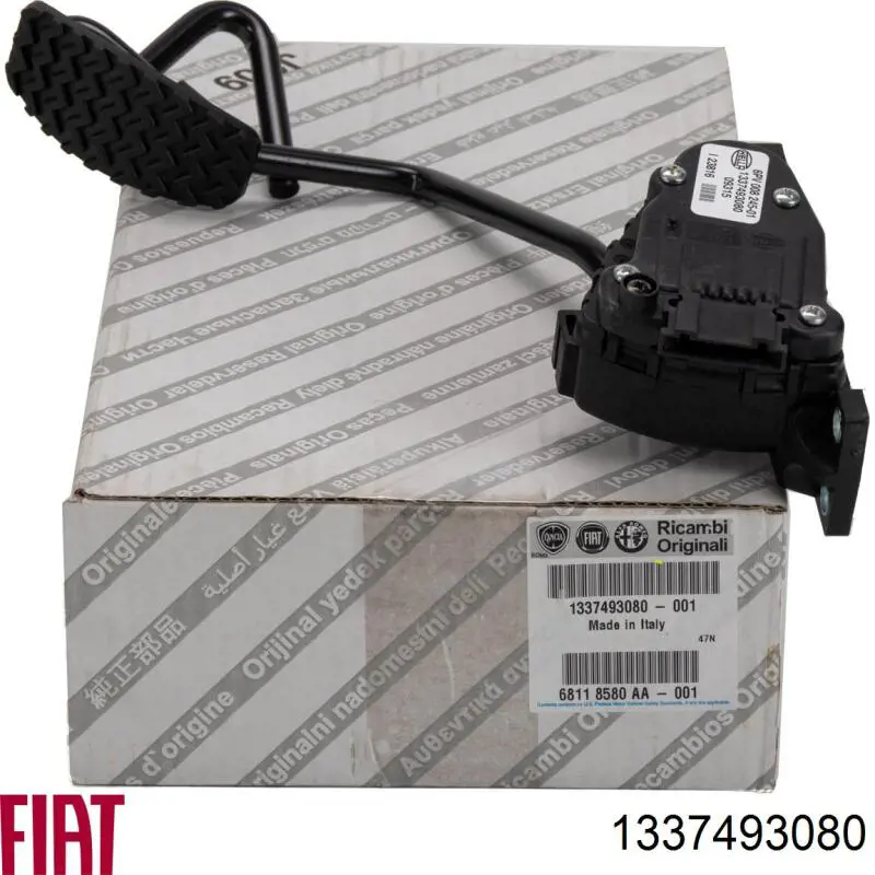 Pedał przyspieszenia (gazu) 1337493080 Fiat/Alfa/Lancia