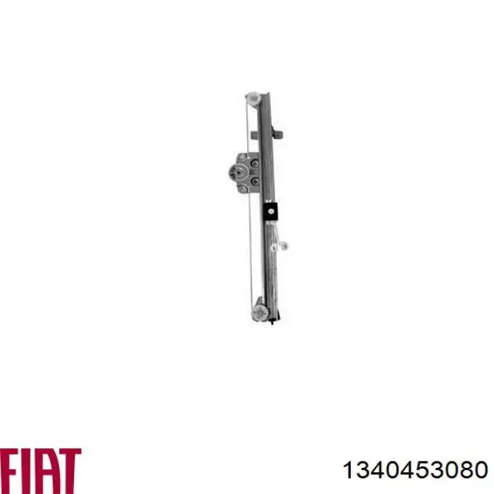 1340453080 Fiat/Alfa/Lancia Mechanizm podnoszenia szyby drzwi przednich lewych