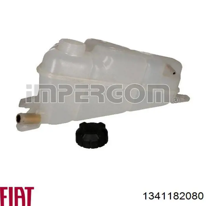 Do koszyka 1341182080 Fiat/Alfa/Lancia Zbiorniczek wyrównawczy układu chłodzenia