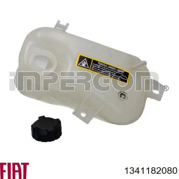 Zbiorniczek wyrównawczy układu chłodzenia Fiat/Alfa/Lancia 1341182080 cena, od 36,83 USD