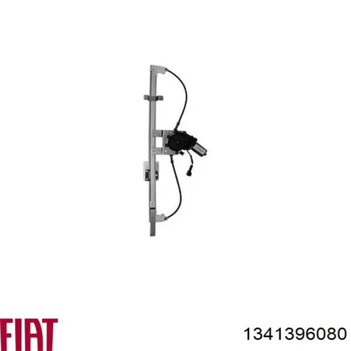 Do koszyka 1341396080 Fiat/Alfa/Lancia Mechanizm podnoszenia szyby drzwi przednich lewych