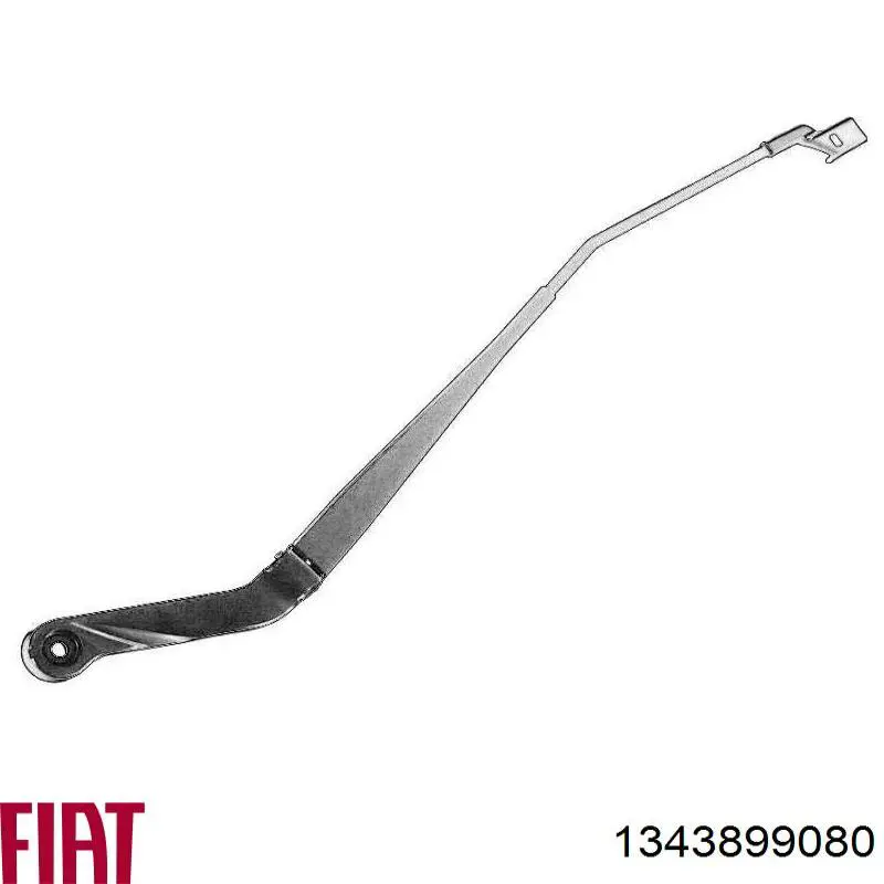 Do koszyka 1343899080 Peugeot/Citroen Ramię wycieraczki szyby przedniej