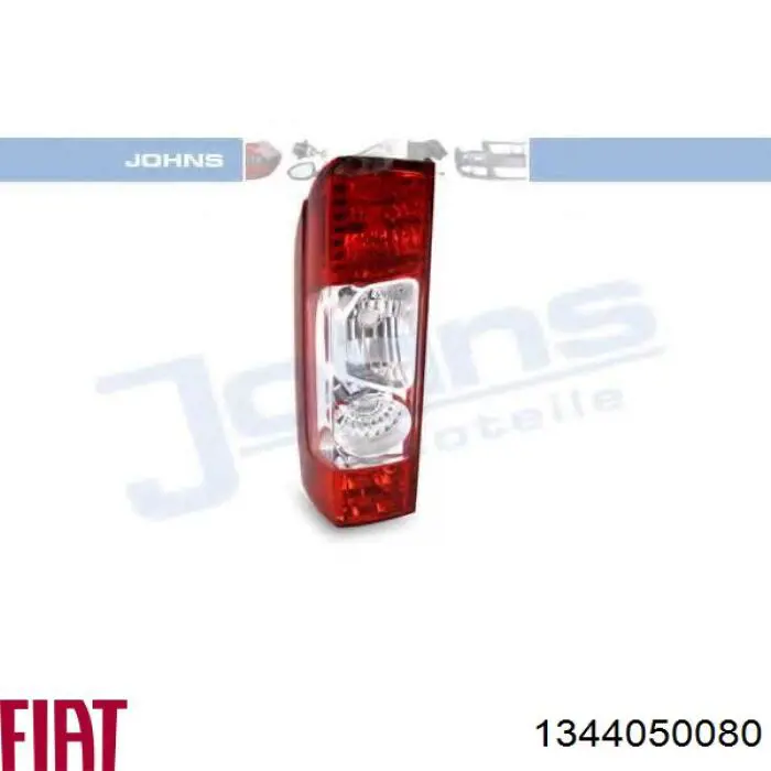 Lampa zespolona tylna lewa Fiat/Alfa/Lancia 1344050080 cena, od 81,25 USD