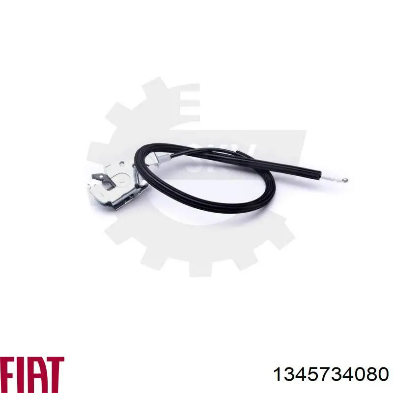 Do koszyka 1345734080 Fiat/Alfa/Lancia Zamek drzwi tylnych lewych skrzydłowych dolny