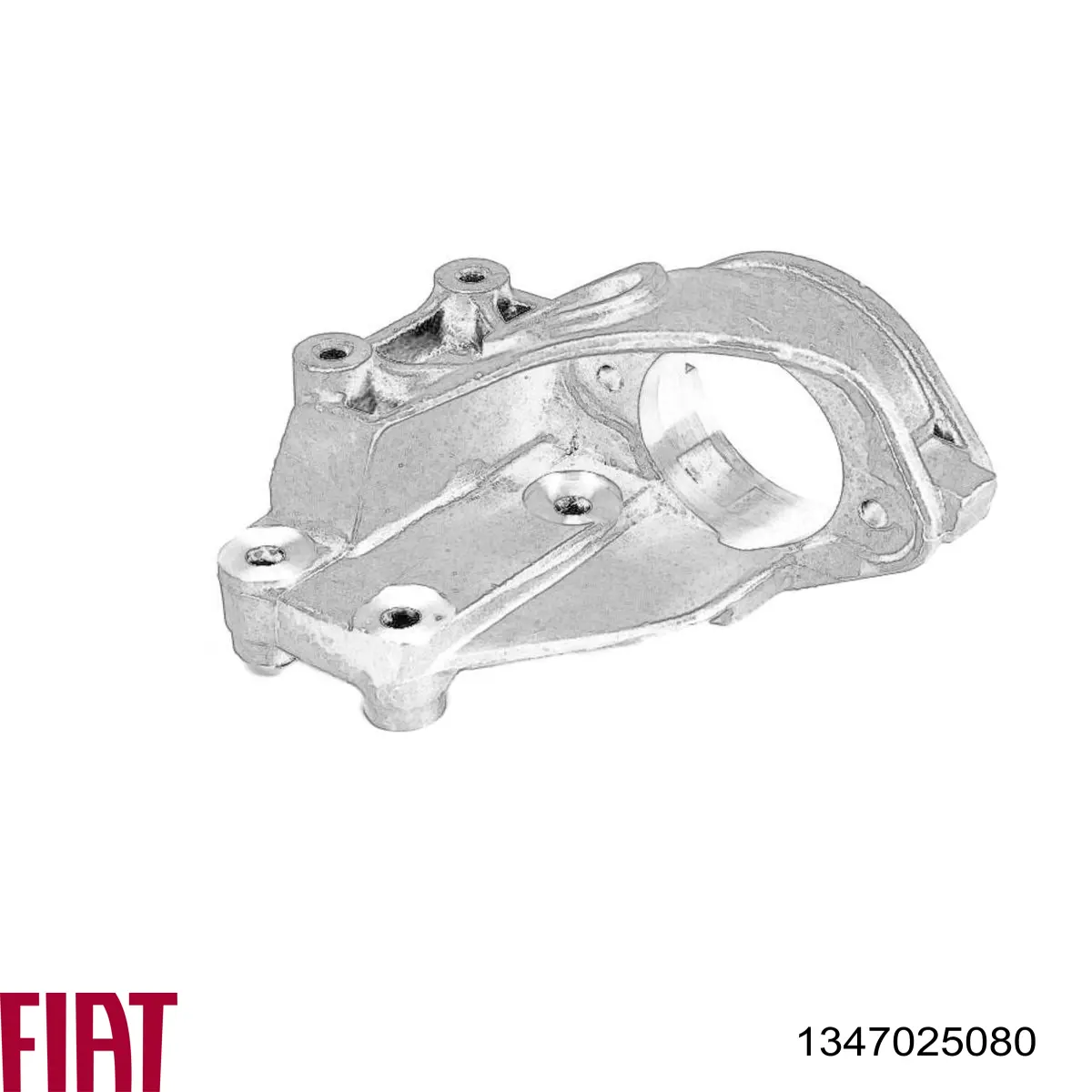 Podpora łożyska podwieszanego półosi przedniej 1347025080 Fiat/Alfa/Lancia