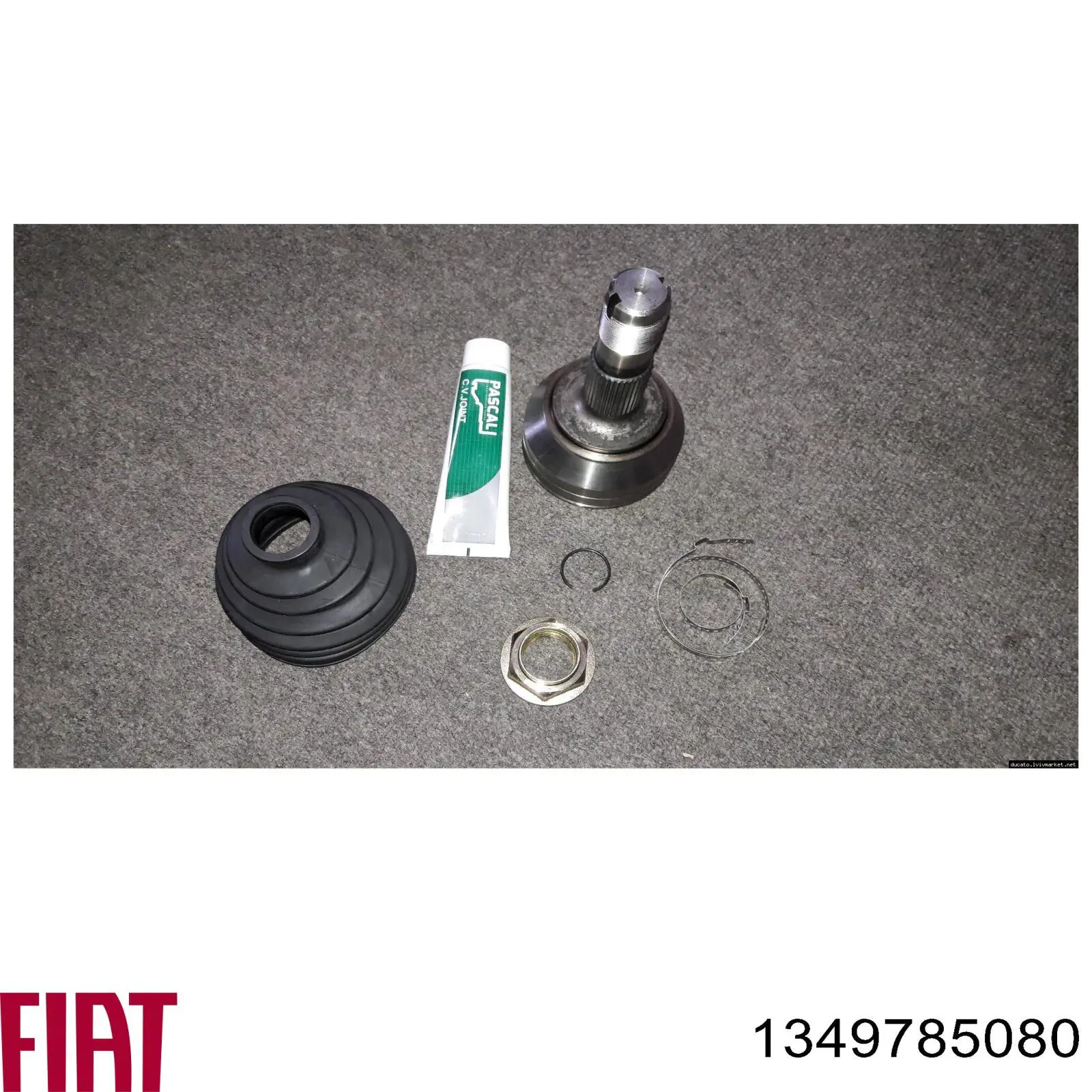 Półoś napędowa przednia prawa Fiat/Alfa/Lancia 1349785080 cena, od 140,68 USD