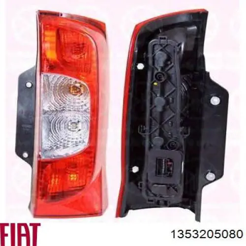 1353205080 Fiat/Alfa/Lancia Lampa zespolona tylna prawa