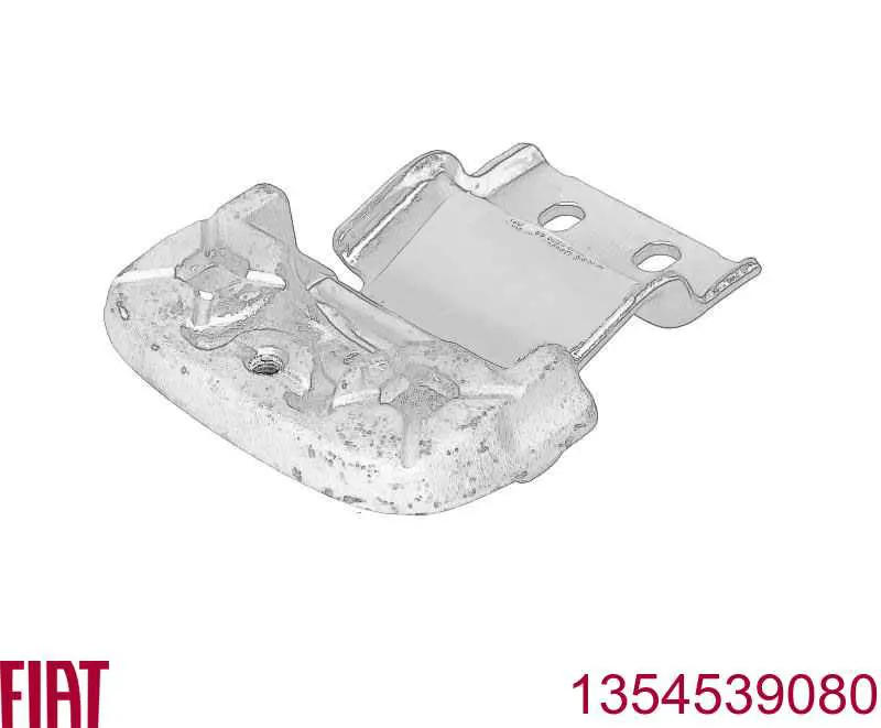 1617323880 Peugeot/Citroen Zawias drzwi tylnych (skrzydłowych) prawy górny