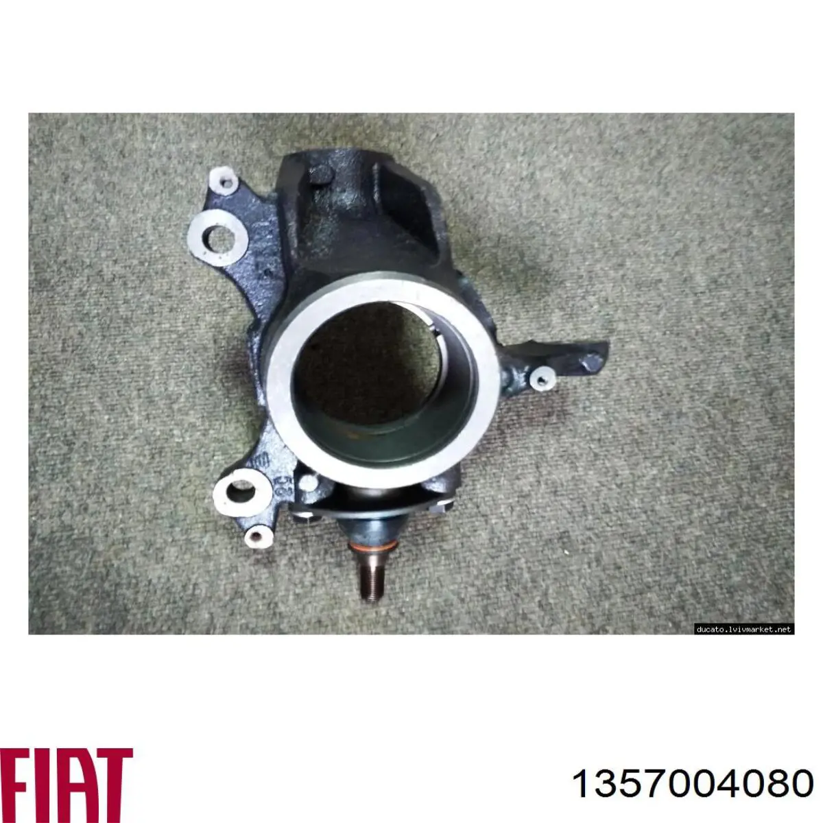 Czop (zwrotnica) przedni lewy Fiat/Alfa/Lancia 1357004080 cena, od 119,18 USD