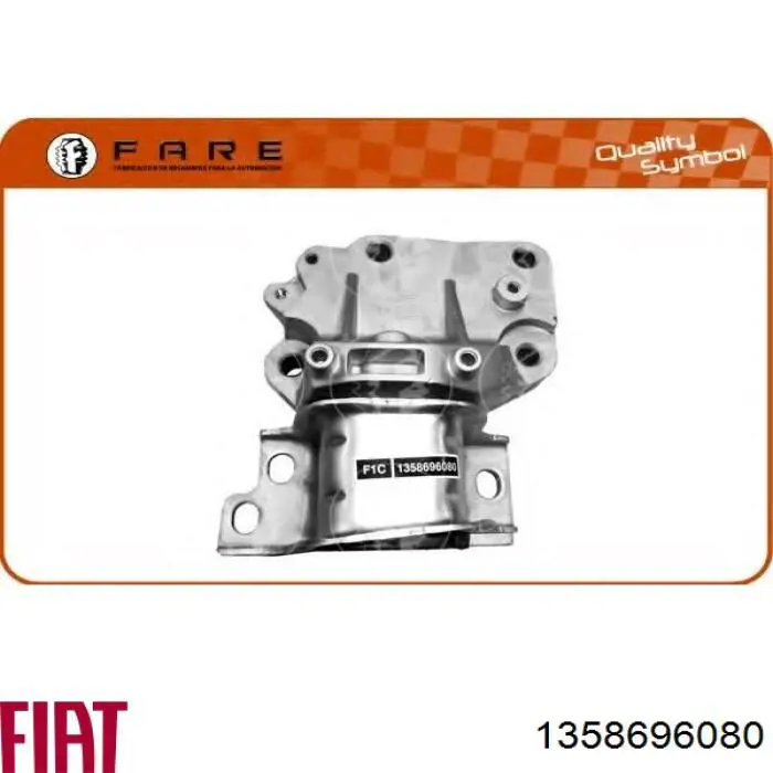 Poduszka (podpora) silnika lewa 1358696080 Fiat/Alfa/Lancia